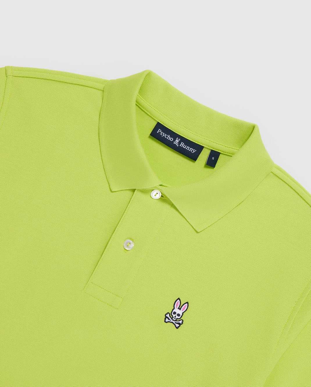 Polos Psycho Bunny Classic Polo Vert Clair Homme | HQX-98828917